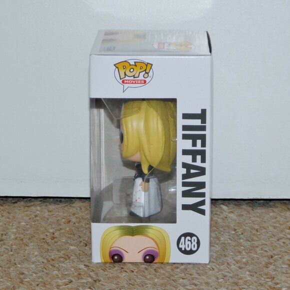 2017 Funko Pop! Bride of Chucky Tiffany Bloody Chase Variant Brand New # 468 - Picture 2 of 9